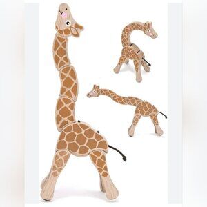 Wooden Giraffe Toy Mellissa & Doug